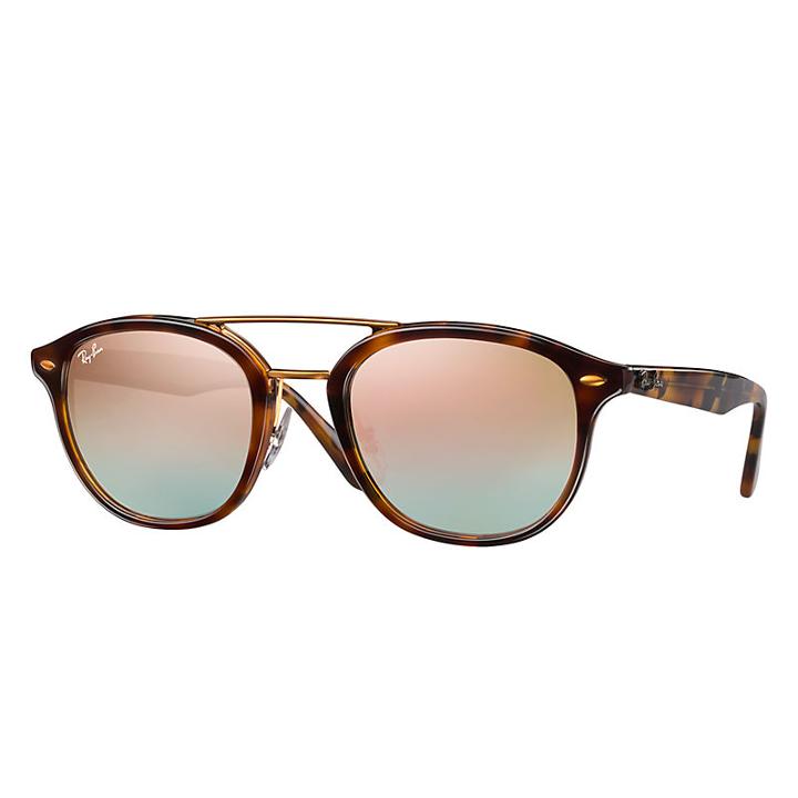 Ray-ban Blue Sunglasses, Pink Lenses - Rb2183