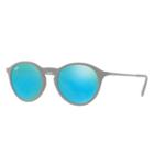 Ray-ban Gunmetal Sunglasses, Green Lenses - Rb4243