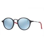 Ray-ban Scuderia Ferrari Collection Black Sunglasses, Gray Lenses - Rb2447nm