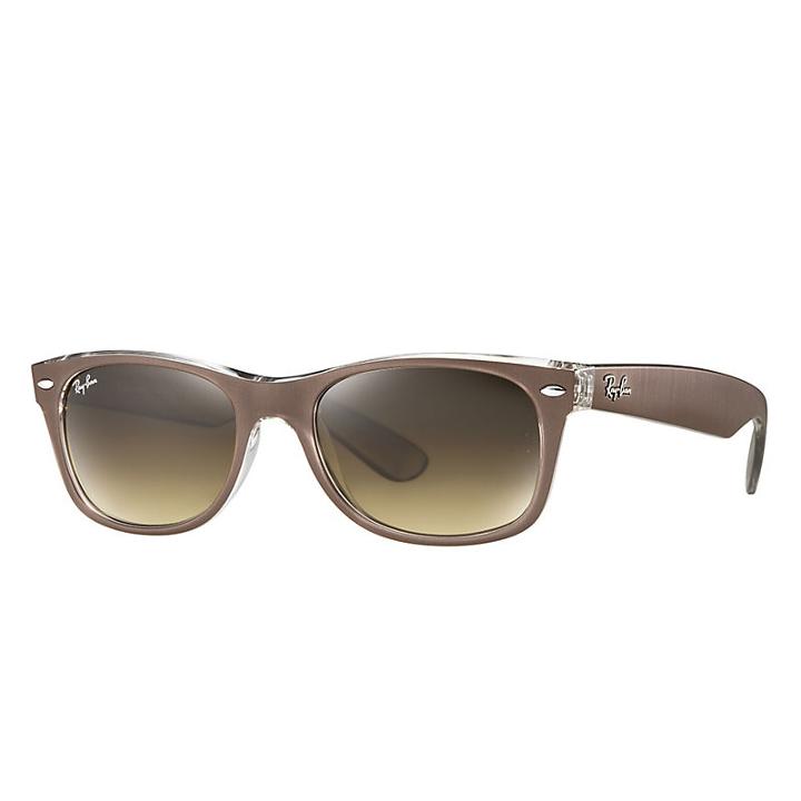 Ray-ban New Wayfarer Brown  Sunglasses, Brown Sunglasses Lenses - Rb2132