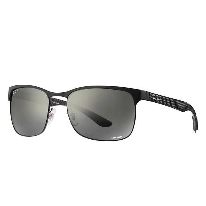 Ray-ban Rb8319 Chromance Black Sunglasses, Polarized Gray Lenses - Rb8319ch