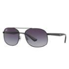 Ray-ban Black Sunglasses, Gray Lenses - Rb3593
