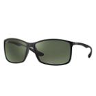 Ray-ban Men's Black Sunglasses, Polarized Green Lenses - Rb4179