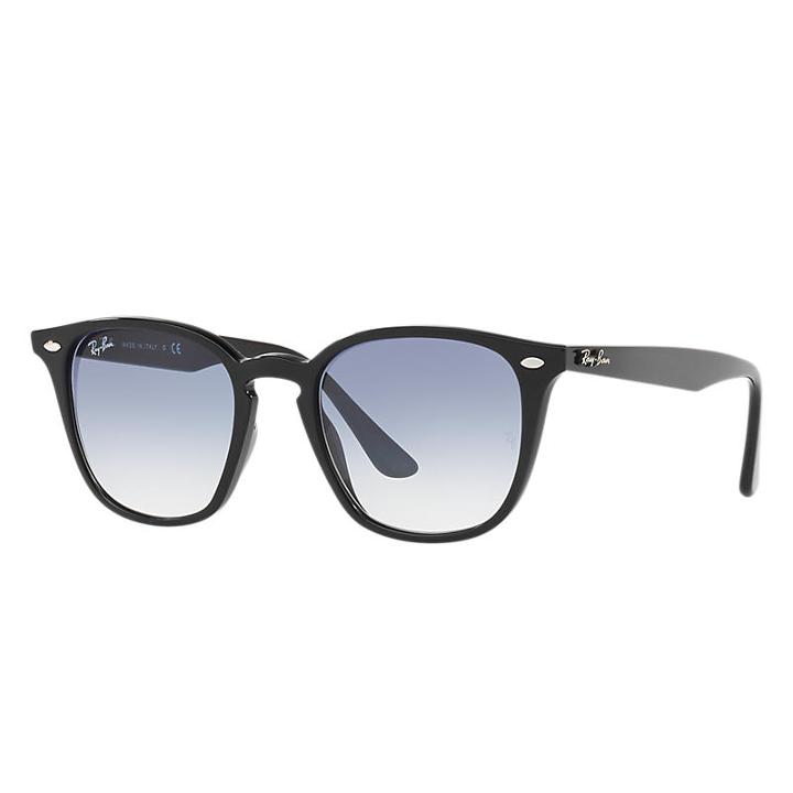 Ray-ban Black Sunglasses, Blue Lenses - Rb4258