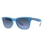 Ray-ban Wayfarer Liteforce Blue Sunglasses, Blue Sunglasses Lenses - Rb4195