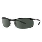 Ray-ban Black  Sunglasses, Polarized Green Lenses - Rb8305