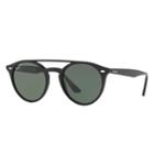 Ray-ban Black Sunglasses, Polarized Green Lenses - Rb4279