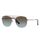 Ray-ban Men's Copper Sunglasses, Blue Lenses - Rb3557
