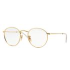 Ray-ban Gold Eyeglasses - Rb3447v