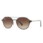 Ray-ban Gunmetal Sunglasses, Brown Lenses - Rb4287