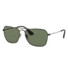 Ray-ban Black Sunglasses, Green Lenses - Rb3610