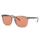 Ray-ban Brown Sunglasses, Orange Lenses - Rb4387