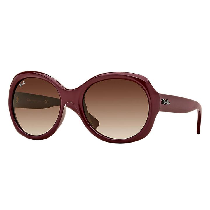 Ray-ban Women's Red Sunglasses, Brown Lenses - Rb4191
