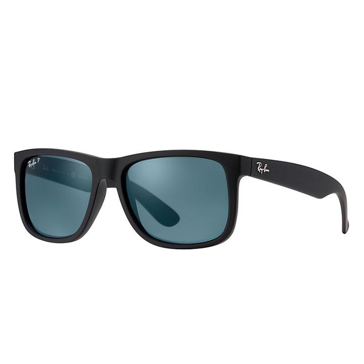 Ray-ban Justin Classic Black, Polarized Lenses - Rb4165