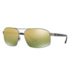 Ray-ban Black Sunglasses, Polarized Green Lenses - Rb3604ch