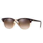 Ray-ban Clubmaster @collection Tortoise Sunglasses, Brown Lenses - Rb3016