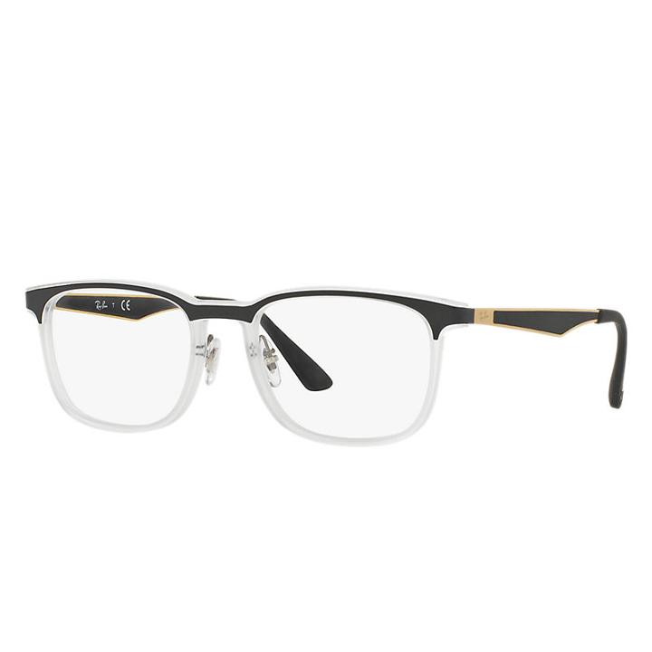 Ray-ban Gold Eyeglasses - Rb7163