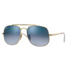 Ray-ban General Gold Sunglasses, Blue Lenses - Rb3561