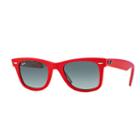 Ray-ban Original Wayfarer Rare Prints Red Sunglasses, Gray Lenses - Rb2140