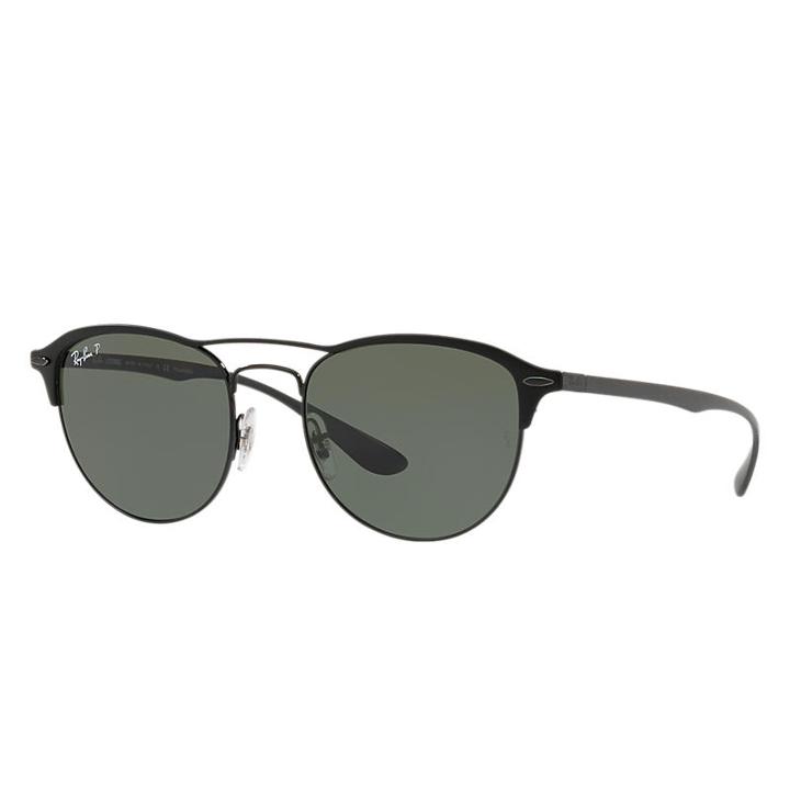 Ray-ban Black Sunglasses, Polarized Green Lenses - Rb3596
