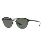 Ray-ban Black Sunglasses, Polarized Green Lenses - Rb3596