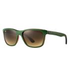 Ray-ban Green Sunglasses, Brown Lenses - Rb4181