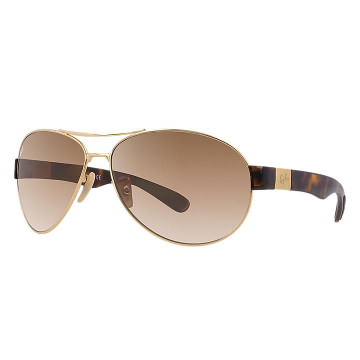 Ray-ban Blue Sunglasses, Brown Lenses - Rb3509