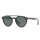 Ray-ban Black Sunglasses, Green Lenses - Rb4279