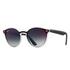 Ray-ban Blaze Black Sunglasses, Gray Lenses - Rb4380n