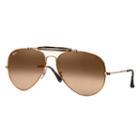 Ray-ban Men's Outdoorsman Ii Copper Sunglasses, Pink Lenses - Rb3029