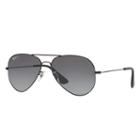 Ray-ban Black Sunglasses, Polarized Gray Lenses - Rb3558
