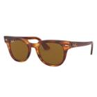Ray-ban Meteor Classic Tortoise Sunglasses, Brown Lenses - Rb2168