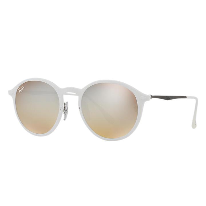 Ray-ban Round Light Ray Gunmetal Sunglasses, Gray Lenses - Rb4224