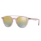 Ray-ban Pink Sunglasses, Green Lenses - Rb4279