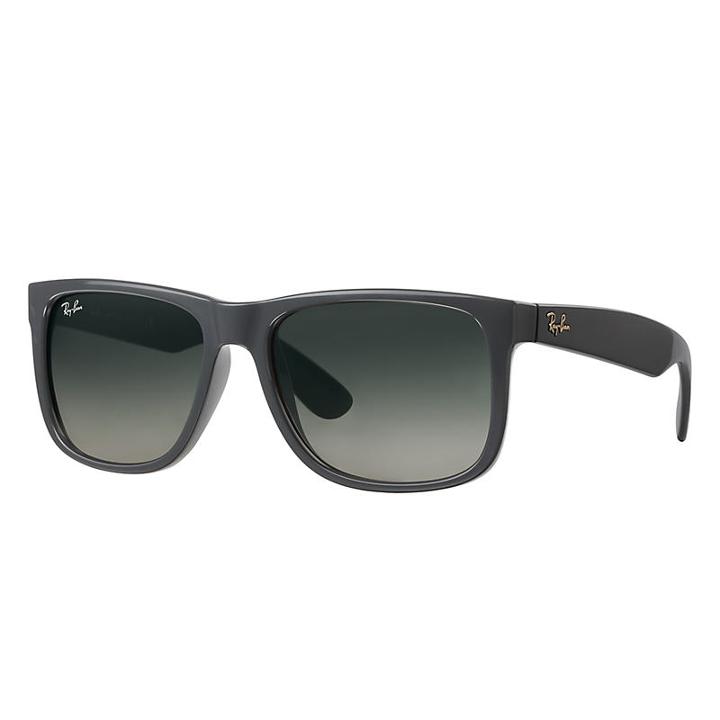 Ray-ban Men's Justin @collection Grey Sunglasses, Gray Lenses - Rb4165
