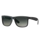Ray-ban Men's Justin @collection Grey Sunglasses, Gray Lenses - Rb4165