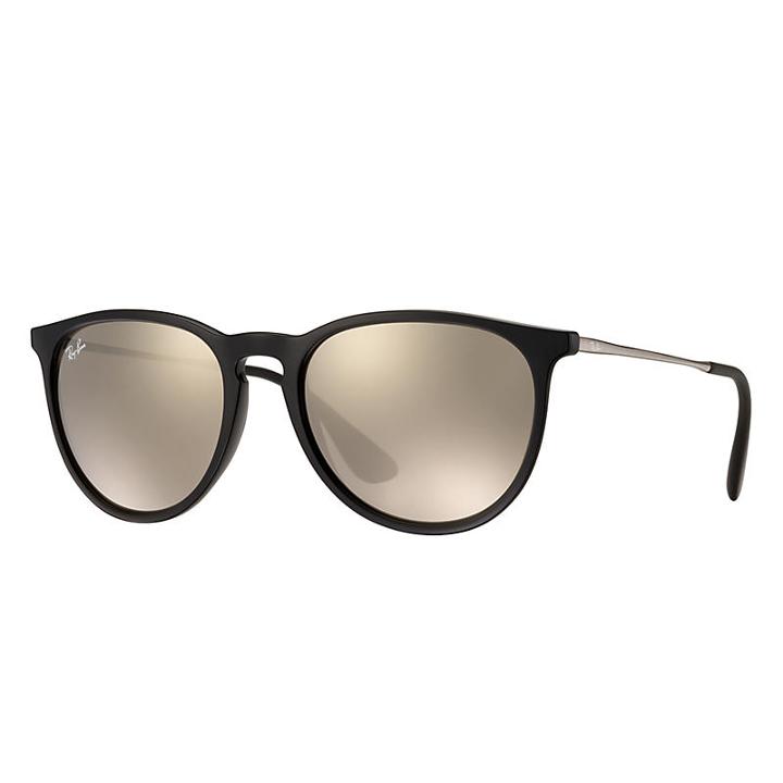 Ray-ban Women's Erika Color Mix Gunmetal Sunglasses, Yellow Lenses - Rb4171
