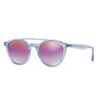 Ray-ban Blue Sunglasses, Violet Lenses - Rb4279