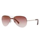 Ray-ban Silver Sunglasses, Red Lenses - Rb3449