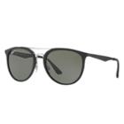 Ray-ban Black Sunglasses, Polarized Green Lenses - Rb4285