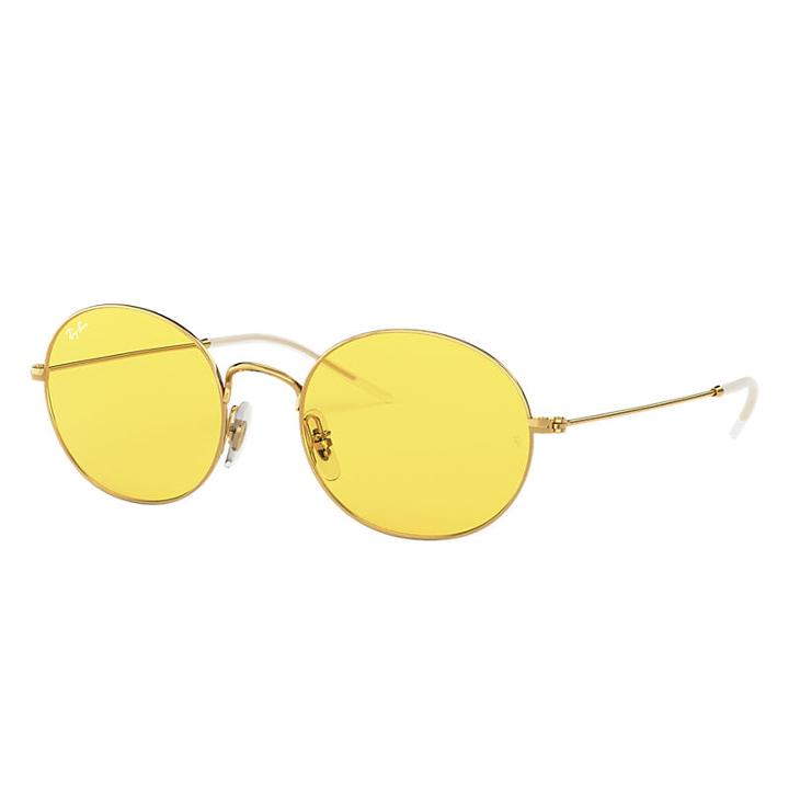 Ray-ban Ray-ban Beat Festival Edition Gold Sunglasses, Yellow Lenses - Rb3594