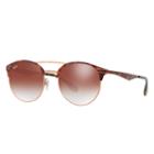 Ray-ban Blue Sunglasses, Red Lenses - Rb3545