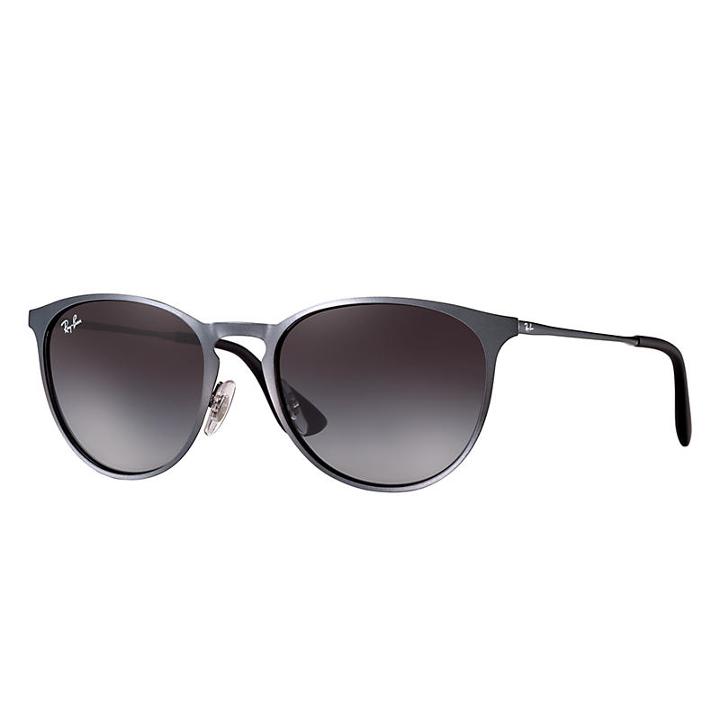 Ray-ban Women's Erika Metal Grey Sunglasses, Gray Lenses - Rb3539