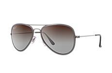 Ray-ban Unisex Gunmetal Aviator Sunglasses