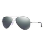 Ray-ban Men's Aviator Mirror Silver Sunglasses, Gray Lenses - Rb3025