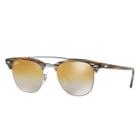 Ray-ban Men's Clubmaster Double Bridge Brown Sunglasses, Brown Sunglasses Lenses - Rb3816