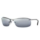 Ray-ban Gunmetal Sunglasses, Polarized Gray Lenses - Rb3183