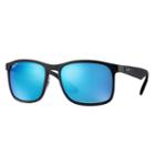 Ray-ban Chromance Black Sunglasses, Polarized Blue Lenses - Rb4264