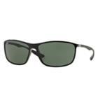 Ray-ban Black Sunglasses, Green Lenses - Rb4231