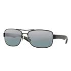 Ray-ban Black Sunglasses, Polarized Gray Lenses - Rb3522